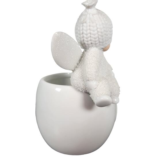 Department 56 Love & Peace Angel Tea Light Holders Set of 2 Holiday Decor Xmas - Picture 11 of 16